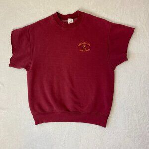 Arizona State Sun Devils Fruit of the Loom Short Sleeve Sweatshirt Size Large